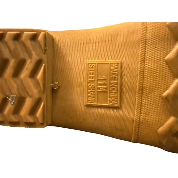 Sporto Original Duck Boots 11M Lace-Up Waterproof Rubber Sole Leather Upper - Picture 6 of 7